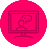 Una conferencia en línea